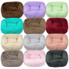 Dog Bed Super Soft Washable Long Plush Pet Kennel Deep Sleep Dog House Velvet Mats Sofa Pet Cat Bed For Dog Basket