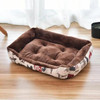 Soft Pet Bed Flannel Thickened Pet Fleece Dog House Soft Fleece Nest Dogs Baskets Mat Puppy Kennel For Cat Breathable Pets Bed