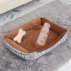 Soft Pet Bed Flannel Thickened Pet Fleece Dog House Soft Fleece Nest Dogs Baskets Mat Puppy Kennel For Cat Breathable Pets Bed
