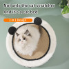 Cute Cat Scratcher Bed Sisal Cat Scratching Board 2 In 1 Cat House Cat Scraper Round Cat Scratcher for Cats Rascadores De Gato