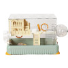 Transparent Hamster Cages Breathable Small Animals Cage Panoramic Acrylic Hamster Habitats Rabbit Breeding Box Guinea Pig House