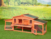 Outdoor Rabbit Hutch,Small Animal Houses & Habitats,Rabbit Cage Bunny Hutch with Run