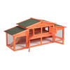 Outdoor Rabbit Hutch,Small Animal Houses & Habitats,Rabbit Cage Bunny Hutch with Run