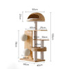 Wooden Cat Towers for Big Cats Houses and Habitats Cat Tree Gym Accessories Home Climbing Castle Aids Villa Toy Pets Products