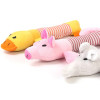 New Hot Pet Dog Toy Squeak Plush Toys For Dogs Supplies Fit for All Puppy Pet Sound Funny Durable Chew Molar Cute Pets Supplies