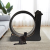 Fitness Exercise Wheel for Cats, Large Cat Treadmill with Carpets Runway, Kitty Cat Sport Toy, Weight Loss Device for Cats