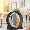 Cat Wheels for Indoor Cat, Cat Wheel with Carpeted Runway, Cat Exercise Wheel for Kitty’s Longer Life,Pet Products