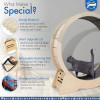 Cat Exercise Wheel - Low-Noise Cat Wheels for Indoor Cats Fitness & Health - Suitable for Most Cats Cat Furniture