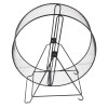 Pet Small Chinchilla Guinea Silent Animal Hamster Quiet Ratgerbil Running Metal Exercise Wheel Largehedgehog