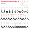 Car Terminal Removal Tool Kit Wire Plug Connector Extractor Puller Release Pin Extractor Kit for Car Terminal Plug Repair Tool