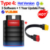 2024 THINKCAR Thinkdiag Hot Version Full System All Car 16 Reset Service OBD2 Diagnostic Tool ECU Coding Active Test 1 Year Free