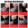 Motorcycle Car Accessories Car Tire Repair Tool Studding Tool Set Tyre Repair Kit Puncture Plug Set Auto Bike Tire Repair 45 PCS