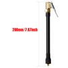 GIE.TOP M6 Mini Air Inflator Tube Black Rubber Hose Deflatable Schrader US Tire Valve Lock on Adapter for Car Motorcycle Bike GIE.TOP M6 Mini Air Inflator Tube Black Rubber Hose Deflatable Schrader US Tire Valve Lock on Adapter for Car Motorcycle Bike