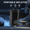 Podofo Handheld Air Compressor Digital Pressure Gauge Portable Air Pump Inflatable Digital Tire Pump For Car Balls