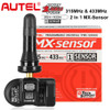 2024 Newest Autel TPMS Sensor MX-Sensor 2in1 Tire Repair Tools TPMS Sensor Programing W/ TS501 TS508 AUTEL 433 MHZ 315MHZ EU US