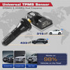 2024 Newest Autel TPMS Sensor MX-Sensor 2in1 Tire Repair Tools TPMS Sensor Programing W/ TS501 TS508 AUTEL 433 MHZ 315MHZ EU US