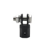 1/2 Inch Scissor Jacks Adaptor Drive Impact Wrench Adapter Tool Jack Shear Chrome Vanadium Steel Adapter Steel Ball Joint Rod