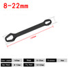 Car Universal Torx Wrench 8-22mm Adjustable Self-tightening Wrench Board Double-head Torx Spanner Torx Spanner Hand Tools New Car Universal Torx Wrench 8-22mm Adjustable Self-tightening Wrench Board Double-head Torx Spanner Torx Spanner Hand Tools New