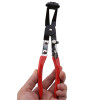 Flat-Band Ring Spring Type Swivel Hose Clamp Pliers Tool Car Auto Water Pipe Hose Removal Tool Swivel Jaws
