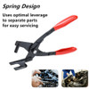 Car Exhaust Hanger Removal Plier Car Exhaust Rubber Pad Plier Puller Tool Special Disassembly Tool