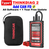 KINGBOLEN Ediag Plus THINKDIAG 2 CAN FD Protocol ALL System Full Software 15 Reset Service ECU Coding OBD2 Car Diagnostic Tools