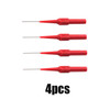 10Pcs 30V Diagnostic Tools Multimeter Test Lead Extention Back Piercing Needle Tip Probes Car Automotive Test Probe Kit 0.7MM