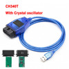 VAG KKL 409.1 With FTDI/CH340T OBD 2 OBD2 Car Diagnostic vag com Interface Cable 409 1 For VW/Audi/Skoda/Seat Auto Scanner Tool