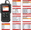 LAUNCH Creader 3001 OBD2 Scanner Engine Fault Code Reader Mode 6 CAN Diagnostic Scan Tool for Lifetime Free Update PK ELM327