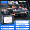 XTOOL D8S All System Car Diagnostic Tools ECU Coding Active Test Key Programmer 38 Service Topology Mapping With CAN FD DOIP