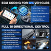 LAUNCH X431 PAD V ELITE Auto Diagnostic Tool ECU Coding Online/J2534 Programming Car OBD2 Scanner ADAS Calibration Smartlink C