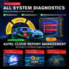 Autel MaxiCOM MK900-BT Car Diagnostic Scan Tool Code Reader Bi-Directional Scanner 40+ Services, CANFD/DoIP, All System Dianosis