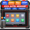 Autel MaxiCOM MK900-BT Car Diagnostic Scan Tool Code Reader Bi-Directional Scanner 40+ Services, CANFD/DoIP, All System Dianosis