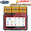 New-Arrival LAUNCH X431 PRO ELITE Car Full System Diagnostic Tools OBD OBD2 Scanner 32 Reset CAN FD DOIP Coding pk X-431 V