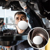 Adjustable Telescoping Inspection Round Mirror Extending Car Angle View Pen Hand Auto Telescopic Detection Lens Repair Tool 50mm
