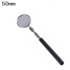 Adjustable Telescoping Inspection Round Mirror Extending Car Angle View Pen Hand Auto Telescopic Detection Lens Repair Tool 50mm