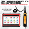 Launch VSP-600 Borescope Inspection Camera IP67 Waterproof VSP600 Videoscope 5.5MM 6 LED Light for X431 Series USB Borescope