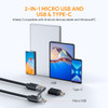 TESLONG NTG100 5mm Lens Rifle Borescope Camera 1.2m Flexible Probe Visual Barrel Inspection Tool with 8pcs Side Mirror
