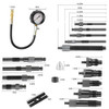 TU-15B 17CS Professional Diesel Engine Compression Tester Tool Kit 1000PSI Car Cylinder Gauge Pressure Detection Inspection Tool