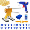 Auto Body Sheet Metal Paintless Dent Puller Kit Car Dent Repair Tool Professional Suction Cup Glue Gun Hand Dent Remove Tools