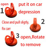For Car Dent Glass Suction Removal Tool Car Repair Tool Body Repair Puller 2inch Black/Orange Suction Cup Remove Dents Puller For Car Dent Glass Suction Removal Tool Car Repair Tool Body Repair Puller 2inch Black/Orange Suction Cup Remove Dents Puller