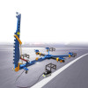 Portable auto body collision repair frame machine save space car bench