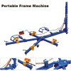 Portable auto body collision repair frame machine save space car bench