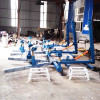 Portable auto body collision repair frame machine save space car bench