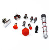 Car Dent Repair Hammer Body Repair Hammer Leveling Hammer Non-Trace RepairTool Titanium Alloy Retractable Set With Tool Kit