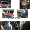 6Pcs Crowbar Kit PDR Tool Hook Bars Body Repair Tools Kit Push Rods Hooks Profession Car Body Paintless Dent Repair