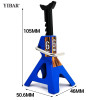 6 Ton Simulation Jack Stands Lift Pair Rack For Remote Toy Car Truck Tire Change 3 Ton(Only suitable for toy car)