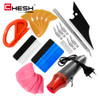 Car Stickers Tool Kit Felt Scraper Knife Vinyl Wrap Tools Squeegee for Vinyl Film Wrap Cars Tint Installation Tools Hot Air Gun