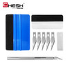 Car Stickers Tool Kit Felt Scraper Knife Vinyl Wrap Tools Squeegee for Vinyl Film Wrap Cars Tint Installation Tools Hot Air Gun