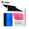 Car Stickers Tool Kit Felt Scraper Knife Vinyl Wrap Tools Squeegee for Vinyl Film Wrap Cars Tint Installation Tools Hot Air Gun