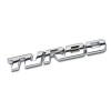 TURBO Car 3D Zinc Alloy Stickers Body Rear Label Side Trim Decals Car Styling Decoration Sticker Auto Exterior Decor Accessories